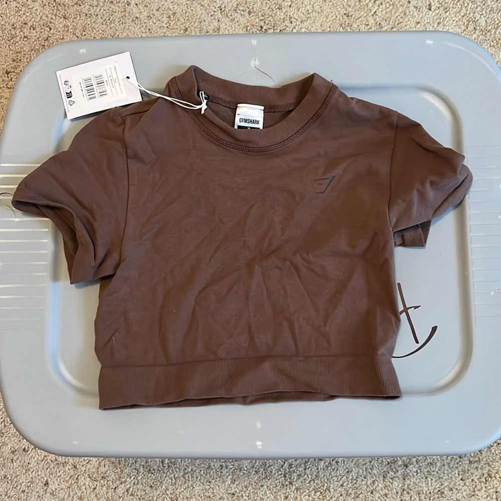 Gymshark Brown Crop Top